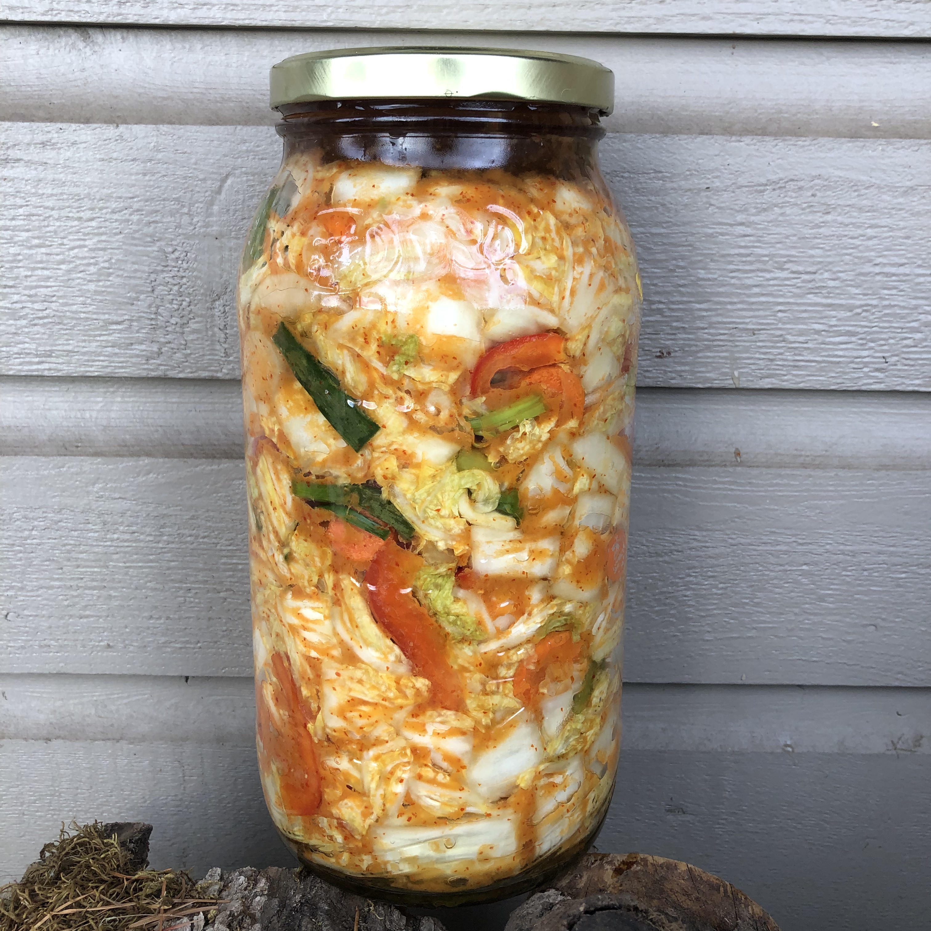Simple Vegan Kimchi (keto, paleo, vegan)