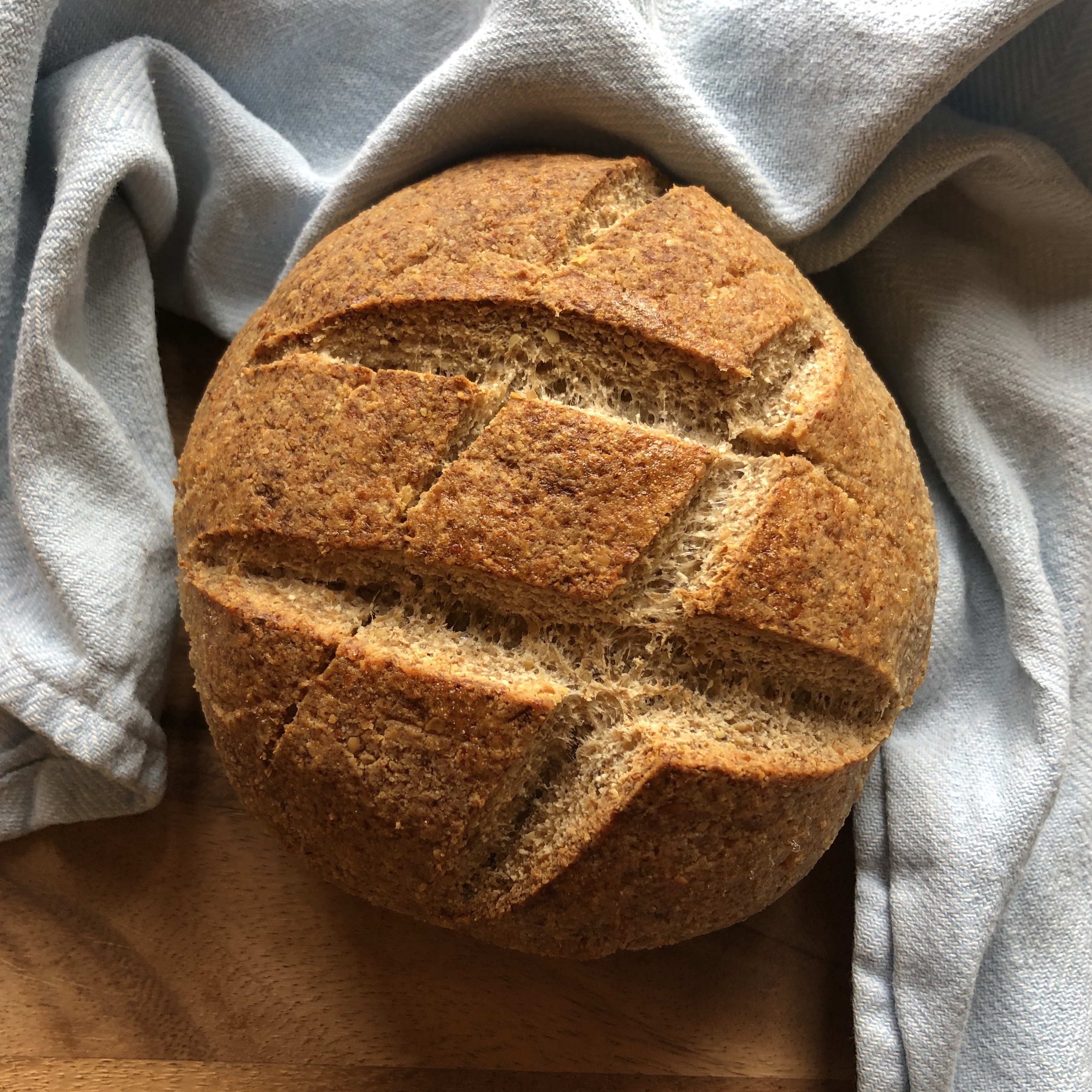 Cultured Coconut “Sourdough” Keto Bread
