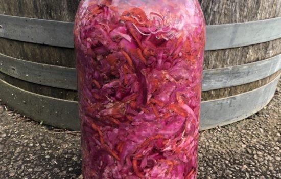 Salade De Chou Rosé (Cultured Pink Continental Coleslaw)