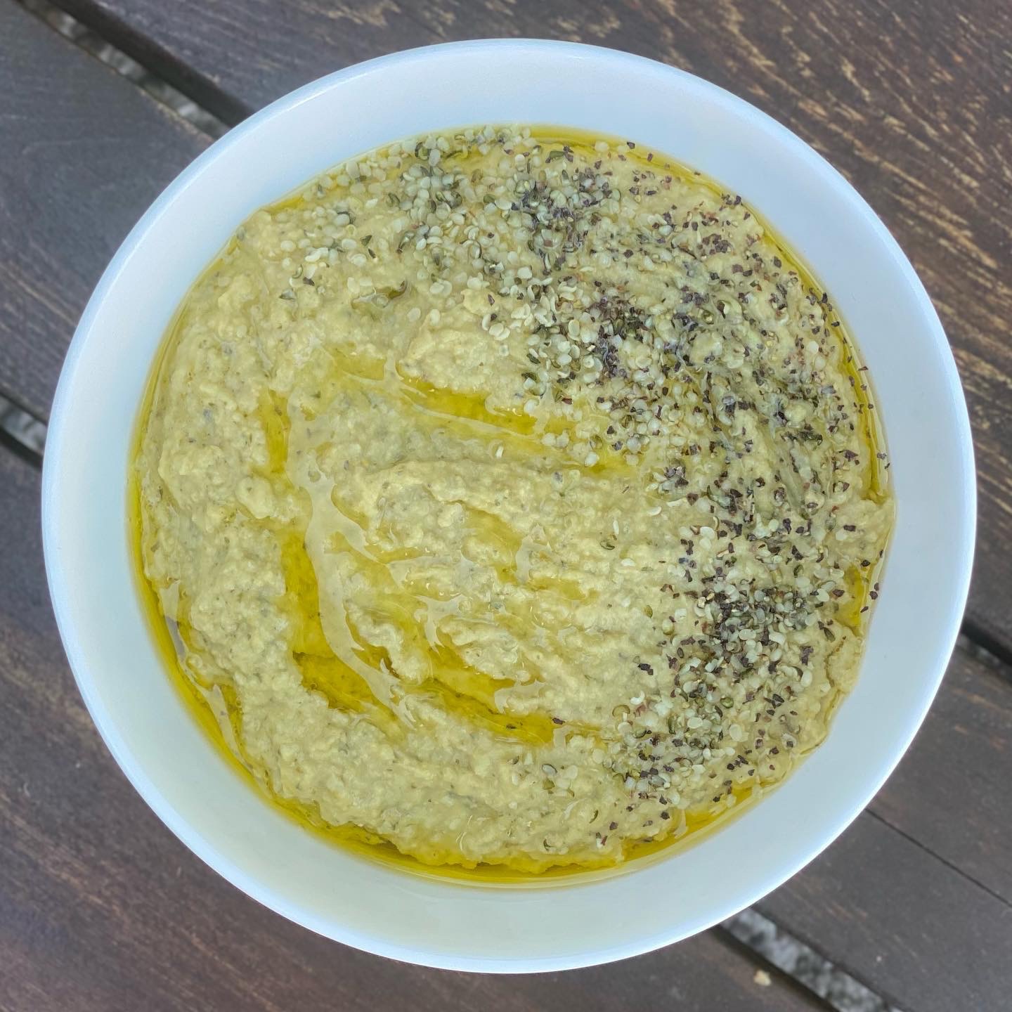 Cultured Fir Tip Hummus (Vegan, Paleo Hacked, keto cycling)
